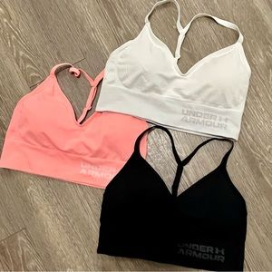 Women's UA Seamless Low Sports Bras (3)